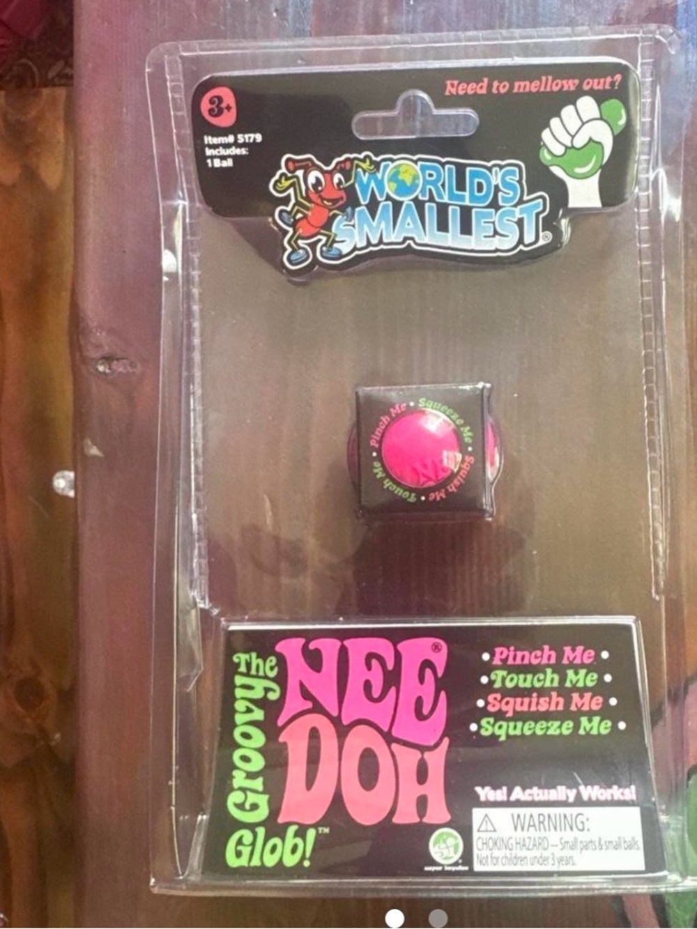 Target Nee Doh Groovy Glob Stress Ball - Bright Pink